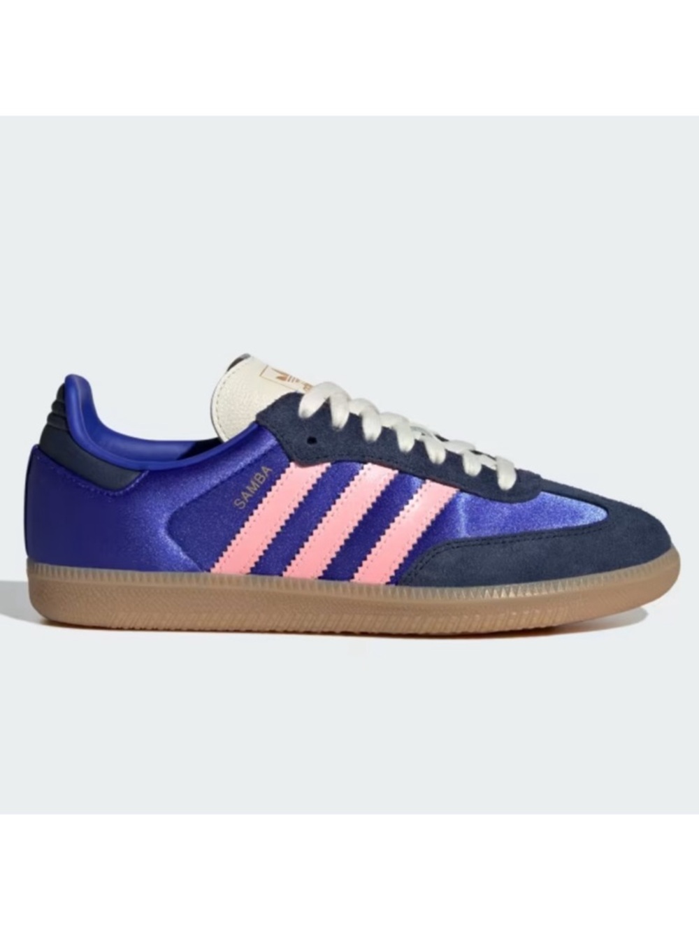 adidas Samba OG Lucid Blue / Dark Indigo / Gum - Picture 2 of 10